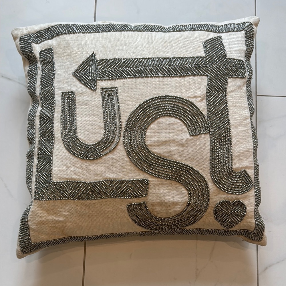 jonathan adler Decorative Throw Pillow with Geometric Design